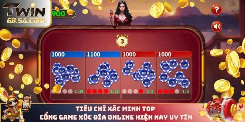 Tiêu chí xác minh top cổng game xóc đĩa online hiện nay uy tín