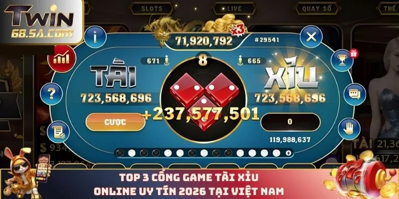 Top 3 cổng sicbo uy tín 2026